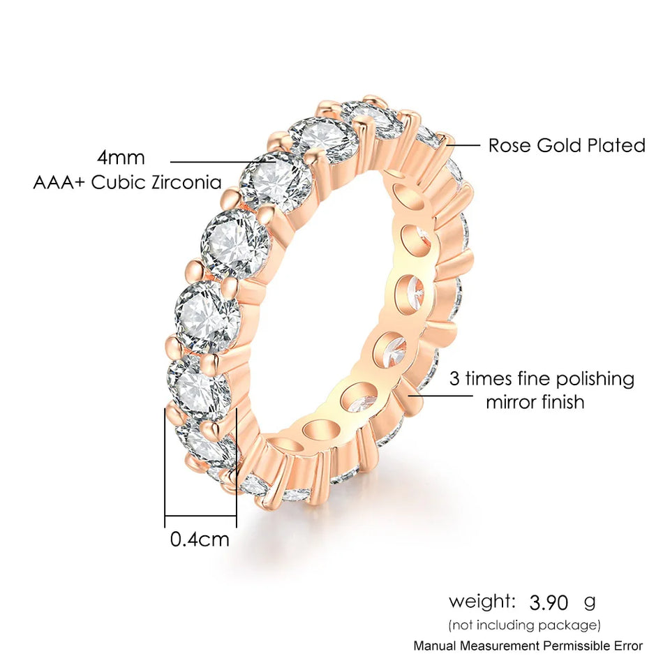 Emily Crystal Accent Iced Out Ring