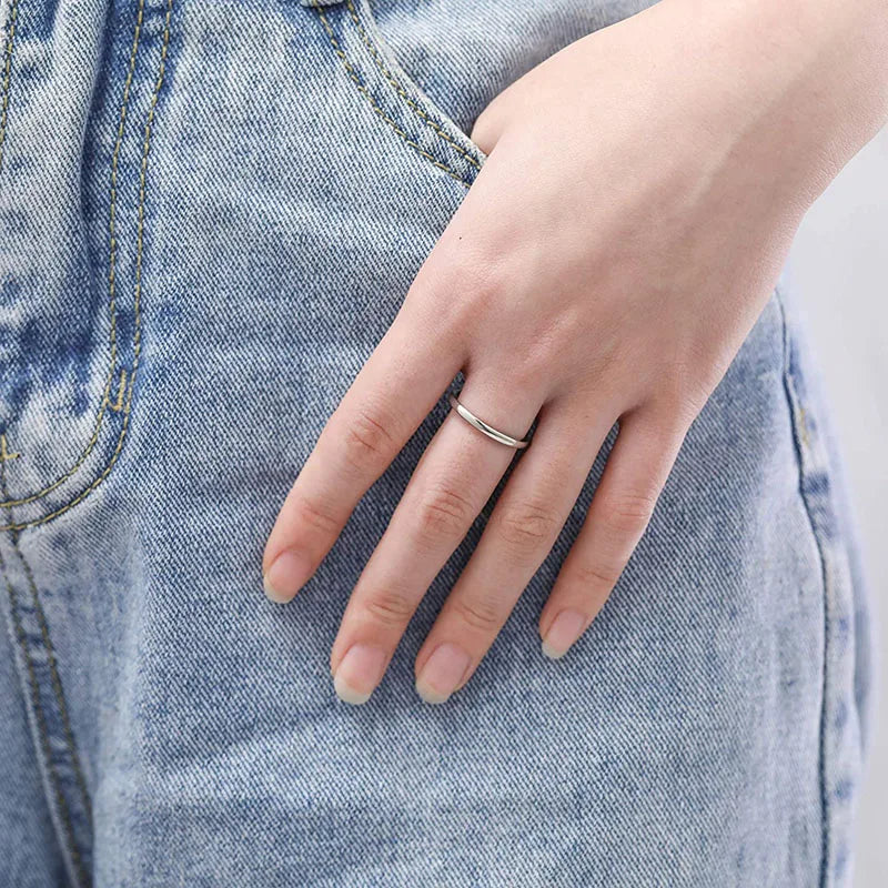 Ella Blue Titanium Engagement Rings