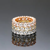 Emily Crystal Accent Iced Out Ring