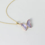 Feminine Butterfly Necklace