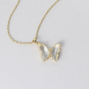 Feminine Butterfly Necklace