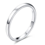 Maya Thin Tungsten Carbide Women's Ring