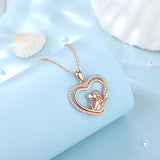 Juliette Sterling Silver Heart Charm Necklace