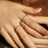 Penelope Thin Stackable Fashion Ring