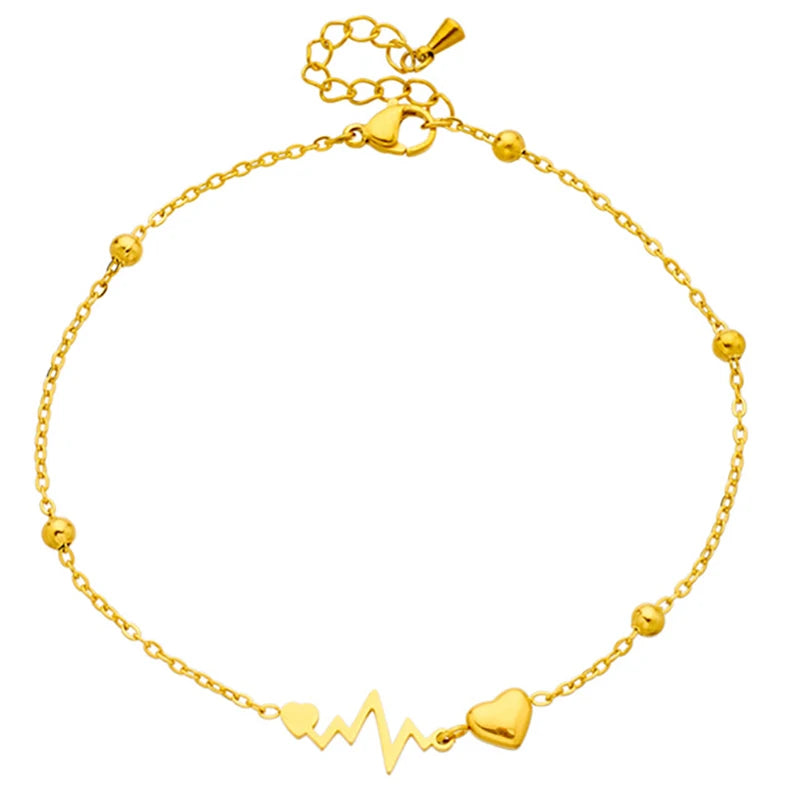 Love Heart Anklet