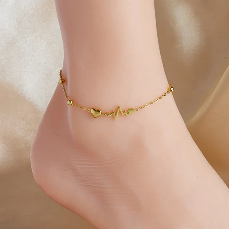 Love Heart Anklet