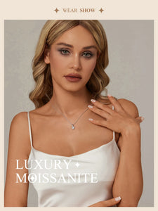 Moly Moissanite Pendant Necklace