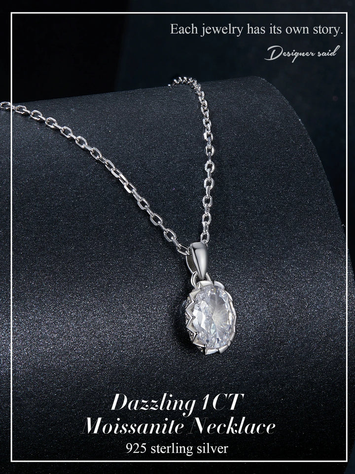 Moly Moissanite Pendant Necklace