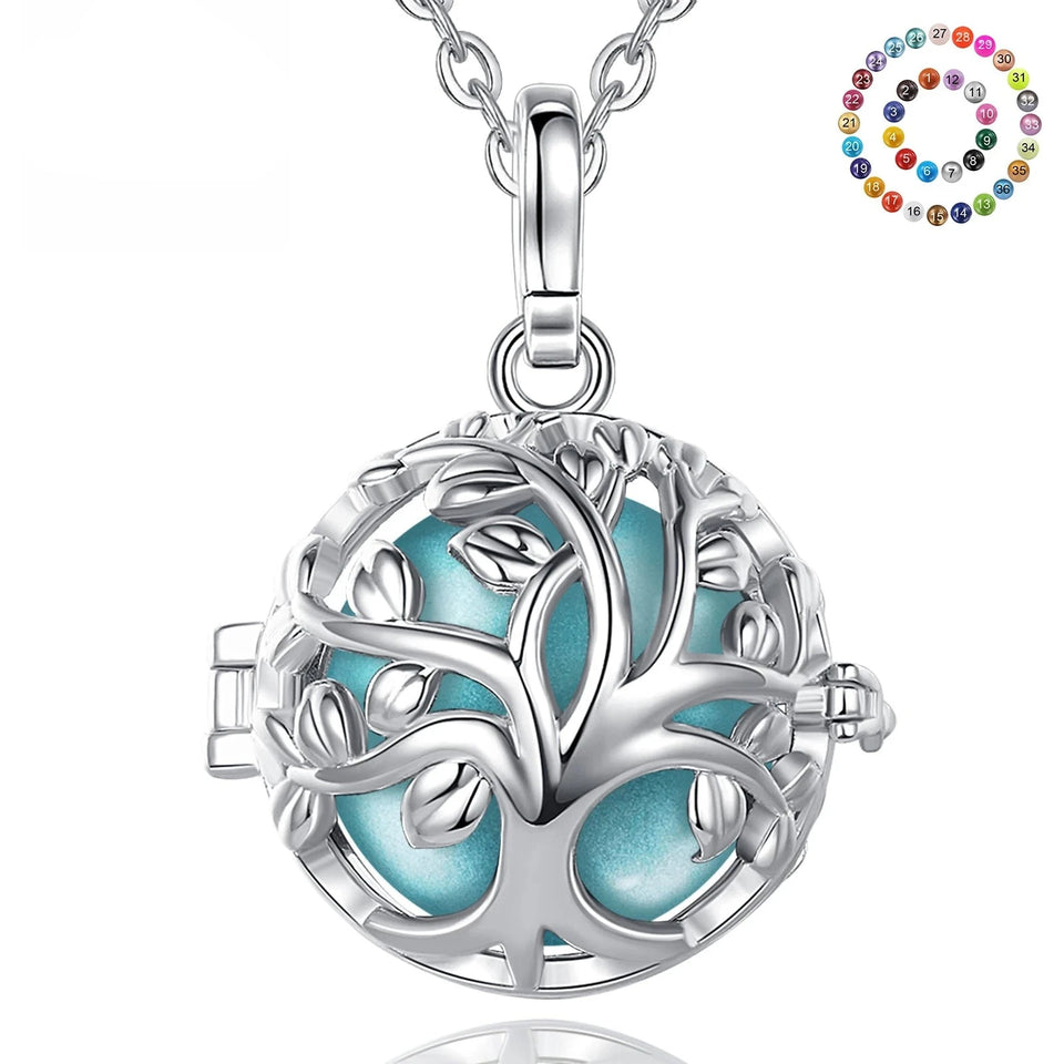 Delilah Tree of Life Harmony Ball Necklace